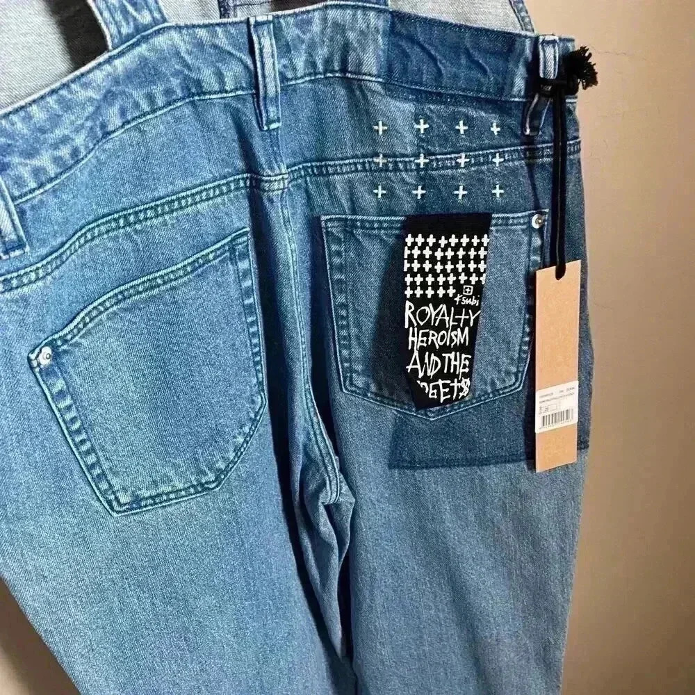 KSUBI Skinni Pini Patch N Punch Overalls Size‎ 26 - Picture 10 of 15